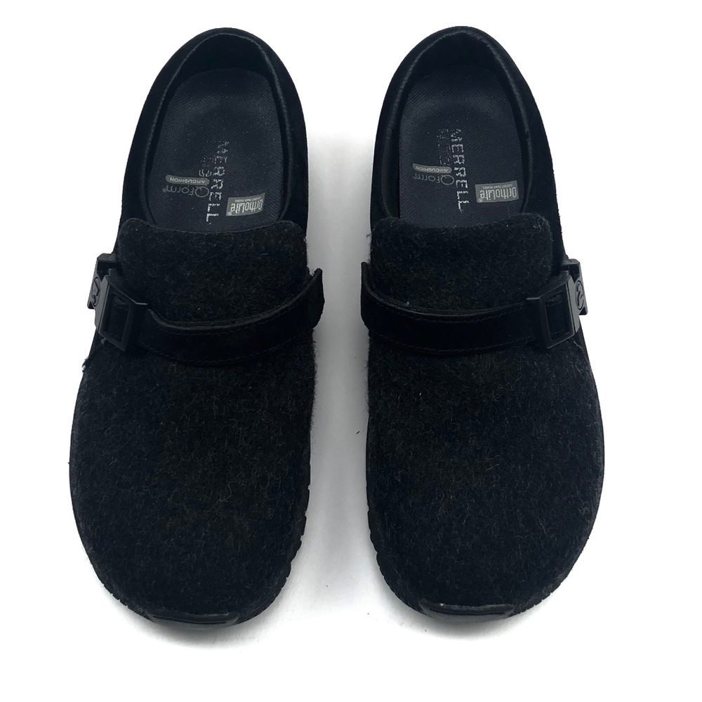 Merrell Womens Encore Mary Jane size 8 Wool Black